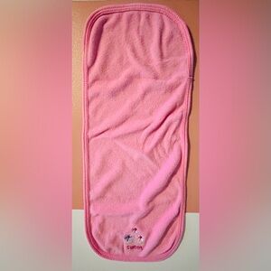 2 Piece Pink Baby Burp Cloths